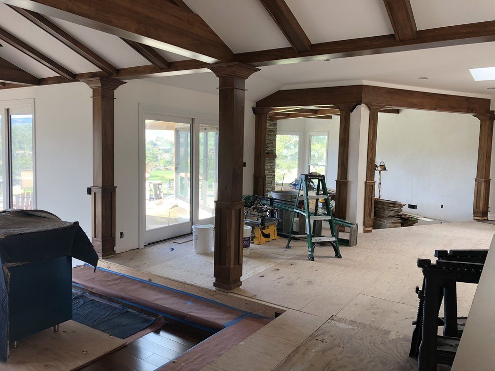 Professional surface preparation before painting
